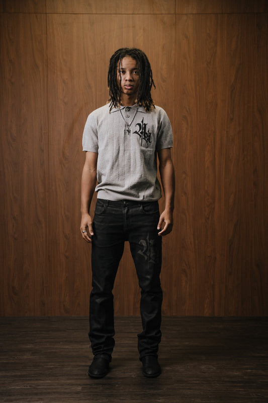 KNIT POLO