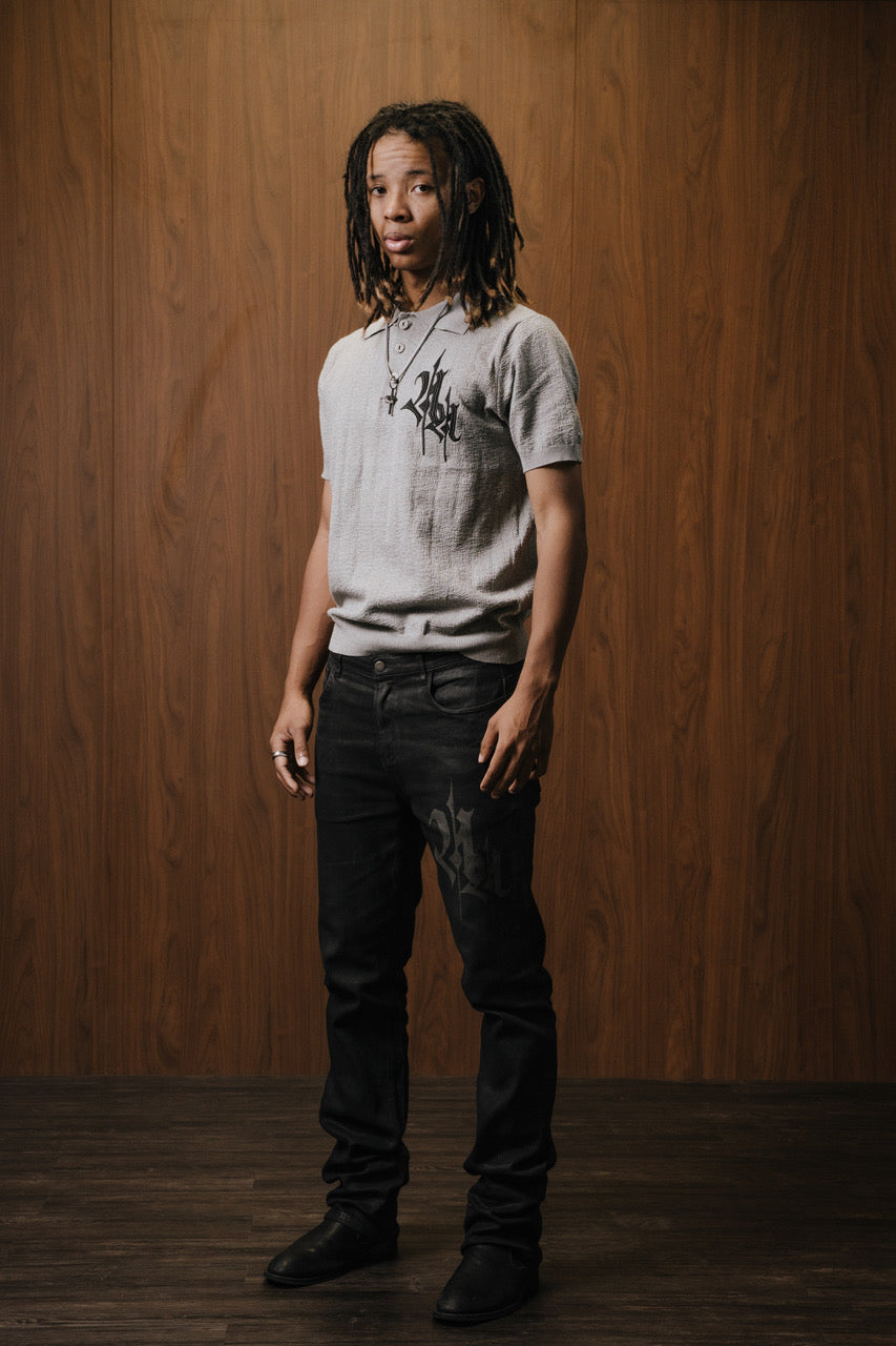 KNIT POLO