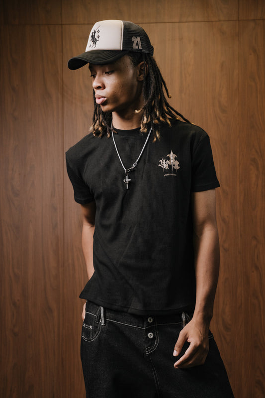 ESSENTIAL WAFFLE TEE
