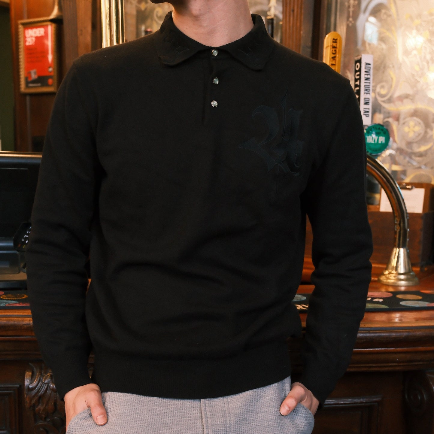 KNIT POLO